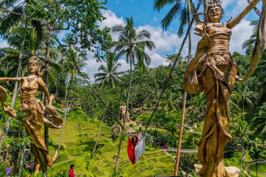 Alas Harum Bali Couple Angel Swing